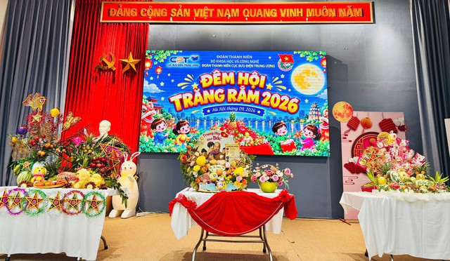 Cục Bưu điện Trung ương tổ chức chương tr&igrave;nh "Đ&ecirc;m hội Trăng rằm 2026" cho thiếu nhi - Ảnh 1.