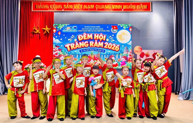 Cục Bưu điện Trung ương tổ chức chương tr&igrave;nh "Đ&ecirc;m hội Trăng rằm 2026" cho thiếu nhi - Ảnh 18.