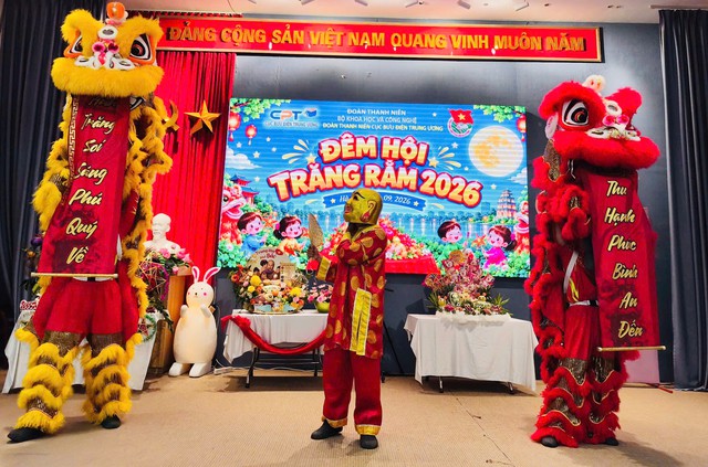Cục Bưu điện Trung ương tổ chức chương tr&igrave;nh "Đ&ecirc;m hội Trăng rằm 2026" cho thiếu nhi - Ảnh 2.