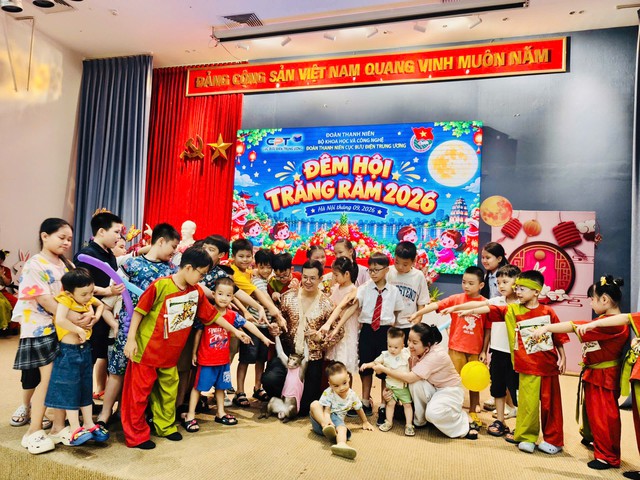 Cục Bưu điện Trung ương tổ chức chương tr&igrave;nh "Đ&ecirc;m hội Trăng rằm 2026" cho thiếu nhi - Ảnh 11.