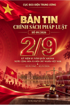 BẢN TIN CHÍNH SÁCH PHÁP LUẬT SỐ 09/2026