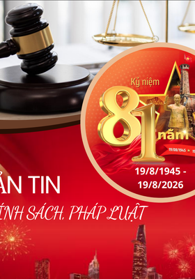 BẢN TIN CHÍNH SÁCH PHÁP LUẬT SỐ 08/2026