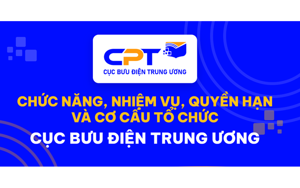 Chức năng, nhiệm vụ, quyền hạn và cơ cấu tổ chức của Cục Bưu điện Trung ương